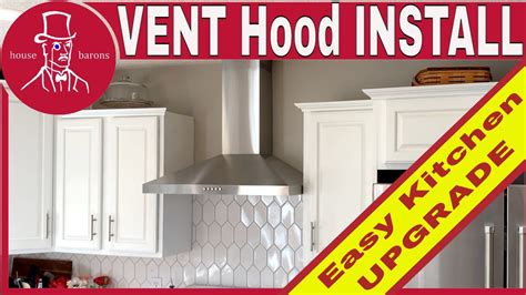how to remove hood vent over stove